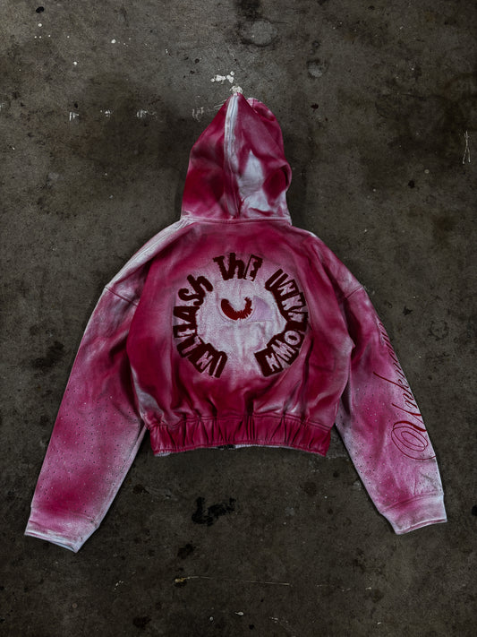 Unleash The Unknown Hoodie (Blood Red )