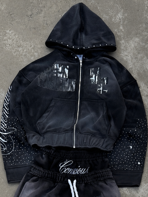 Unleash The Unknown Tracksuit (black)