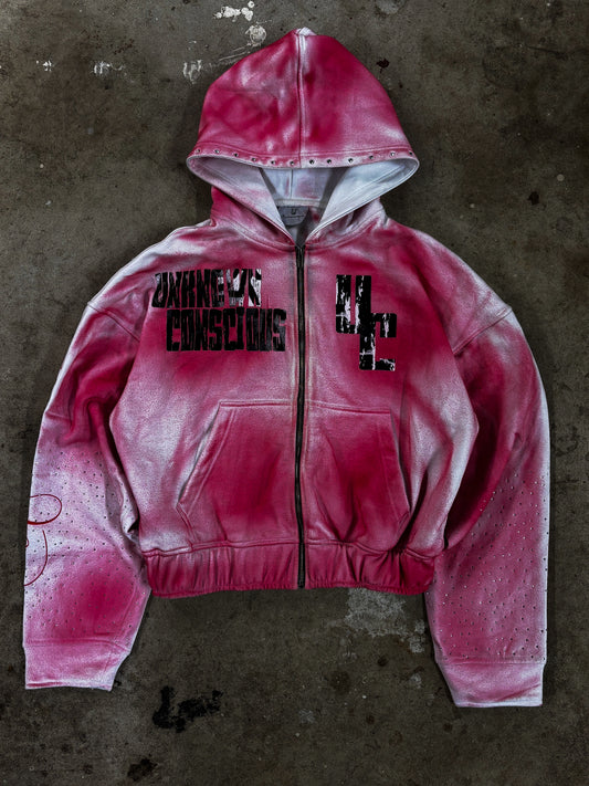 Unleash The Unknown Hoodie (Blood Red )